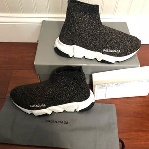 balenciaga glitter shoes